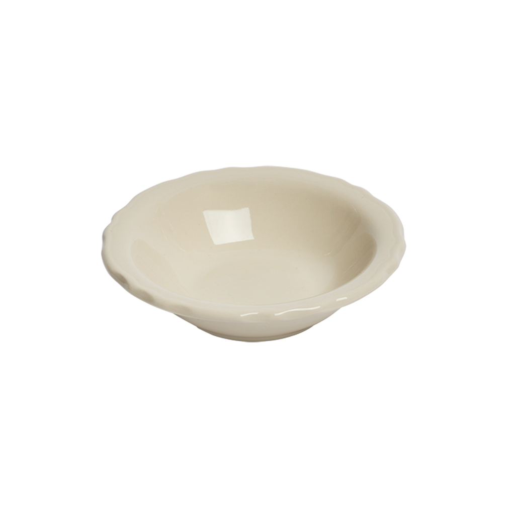 Diner Whites Scallop Fruit Bowl designed for serving fruit or snacks, ideal for everyday use