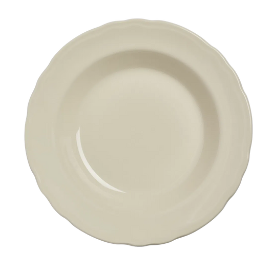 SCALLOPED WHITES - SOUP BOWL (12.75OZ)