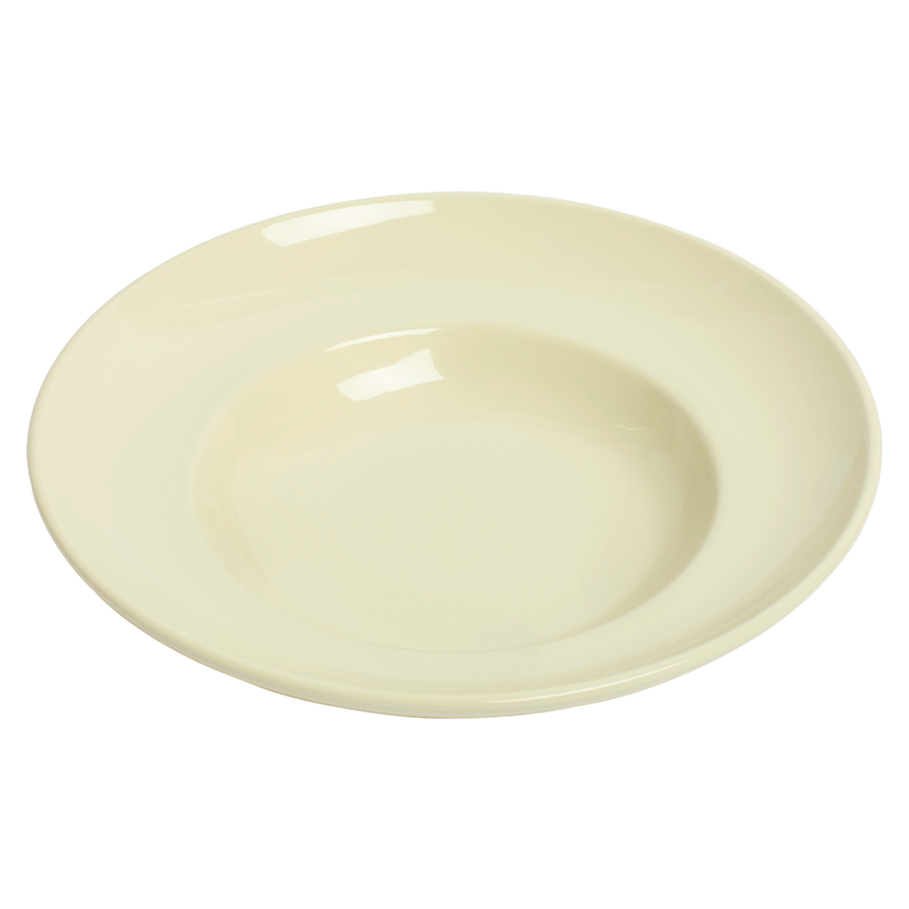 Diner Whites Pasta Bowl crafted from durable ceramic, a reliable choice for daily meals