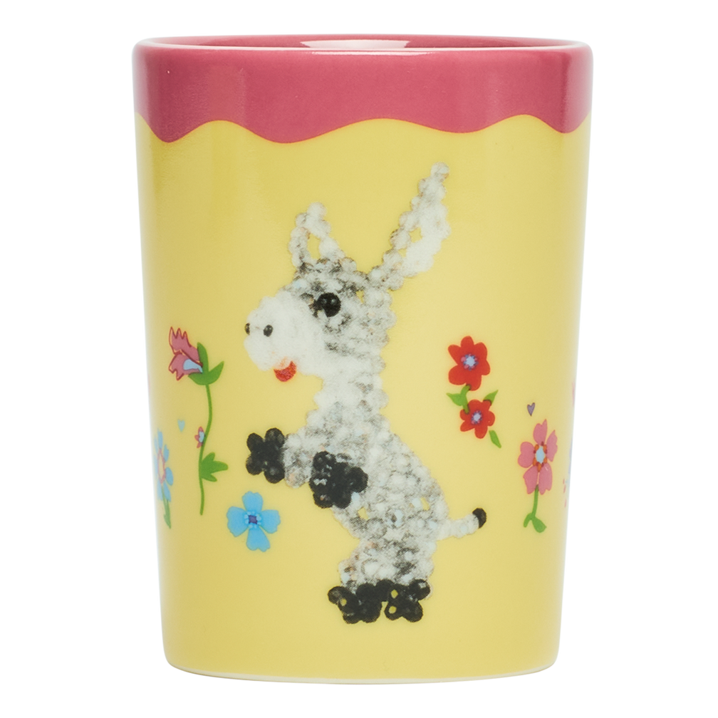 Fishs Eddy x Susan Alexandra Donnie the Donkey Cup by Fishs Eddy, cup with illustrated design by Susan Alexandra, perfect for coffee, tea, and everyday use