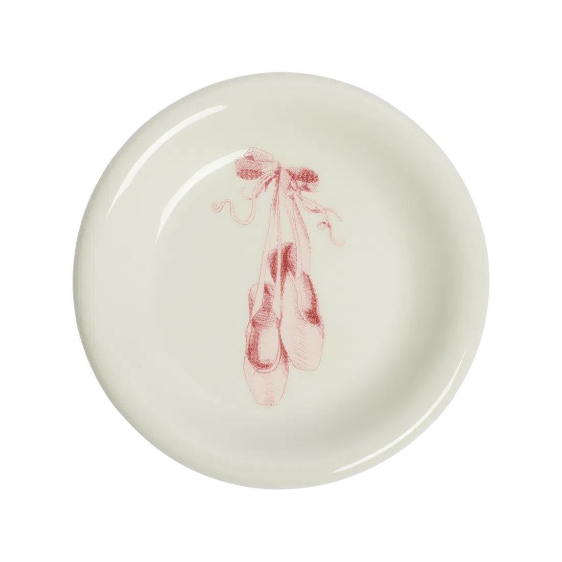 BALLET SLIPPERS MINI PLATE (3.5")