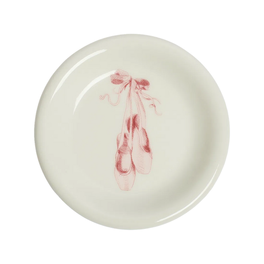 BALLET SLIPPERS MINI PLATE (3.5")