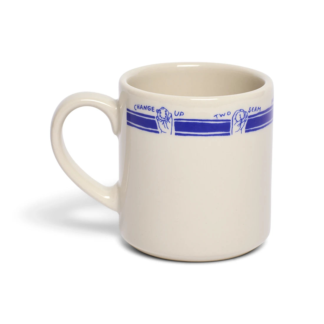 BASEBALL PITCHES MUG (10OZ)