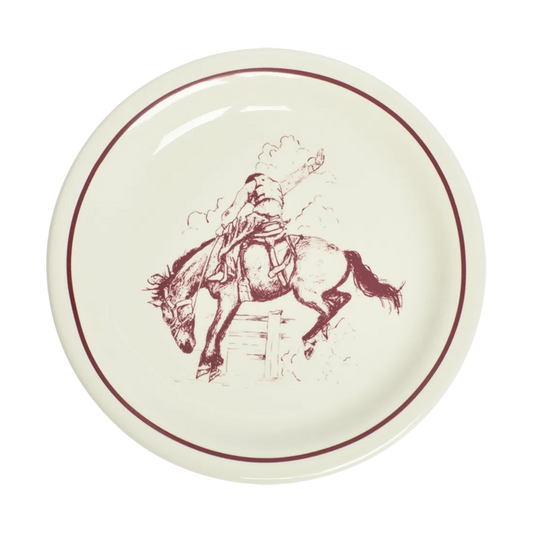 BUCKING BRONCO PLATE (9.25")