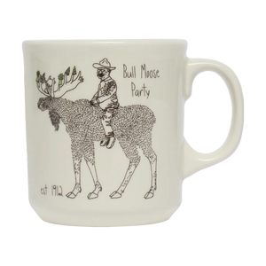 TEDDY ROOSEVELT - BULL MOOSE MUG (15OZ)
