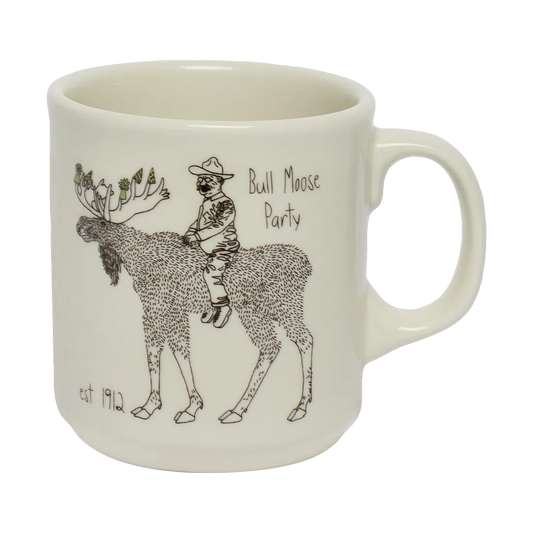 TEDDY ROOSEVELT - BULL MOOSE MUG (15OZ)