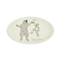 TEDDY ROOSEVELT - TEDDY & BEAR PLATE (8")