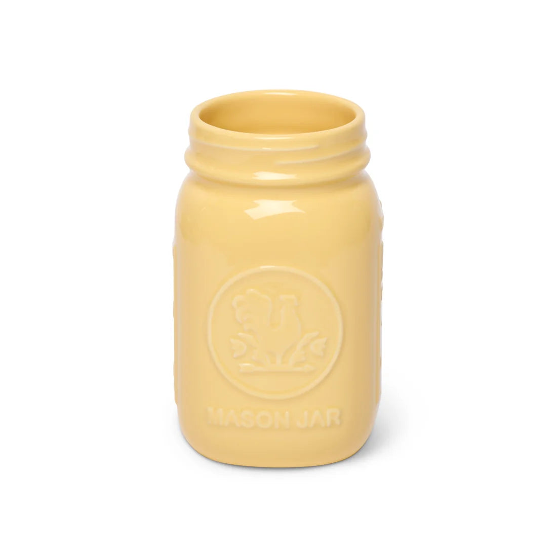 FARMERS MARKET - MASON JAR - YELLOW (15.6OZ)