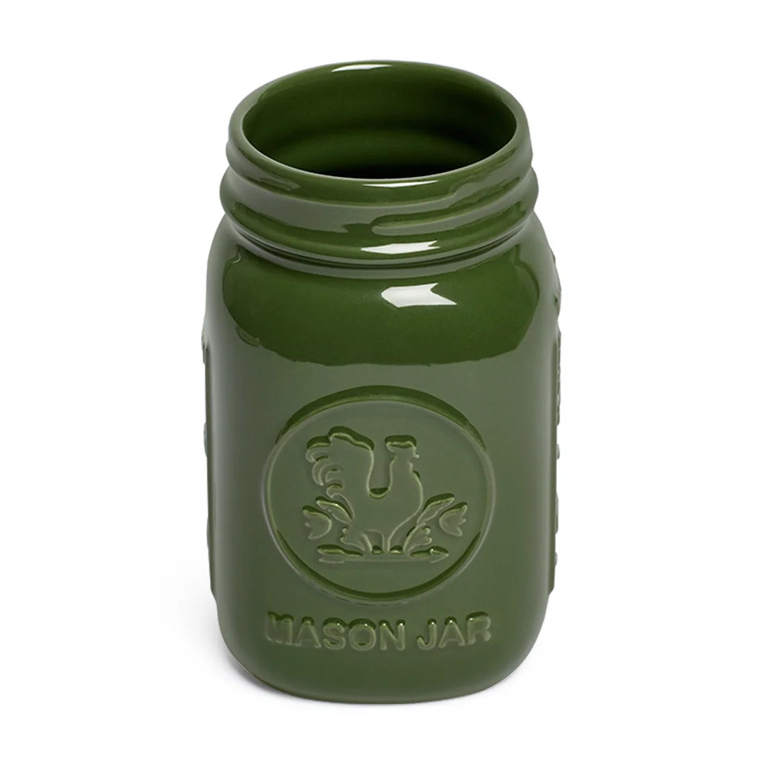 FARMERS MARKET - MASON JAR - GREEN (15.6OZ)