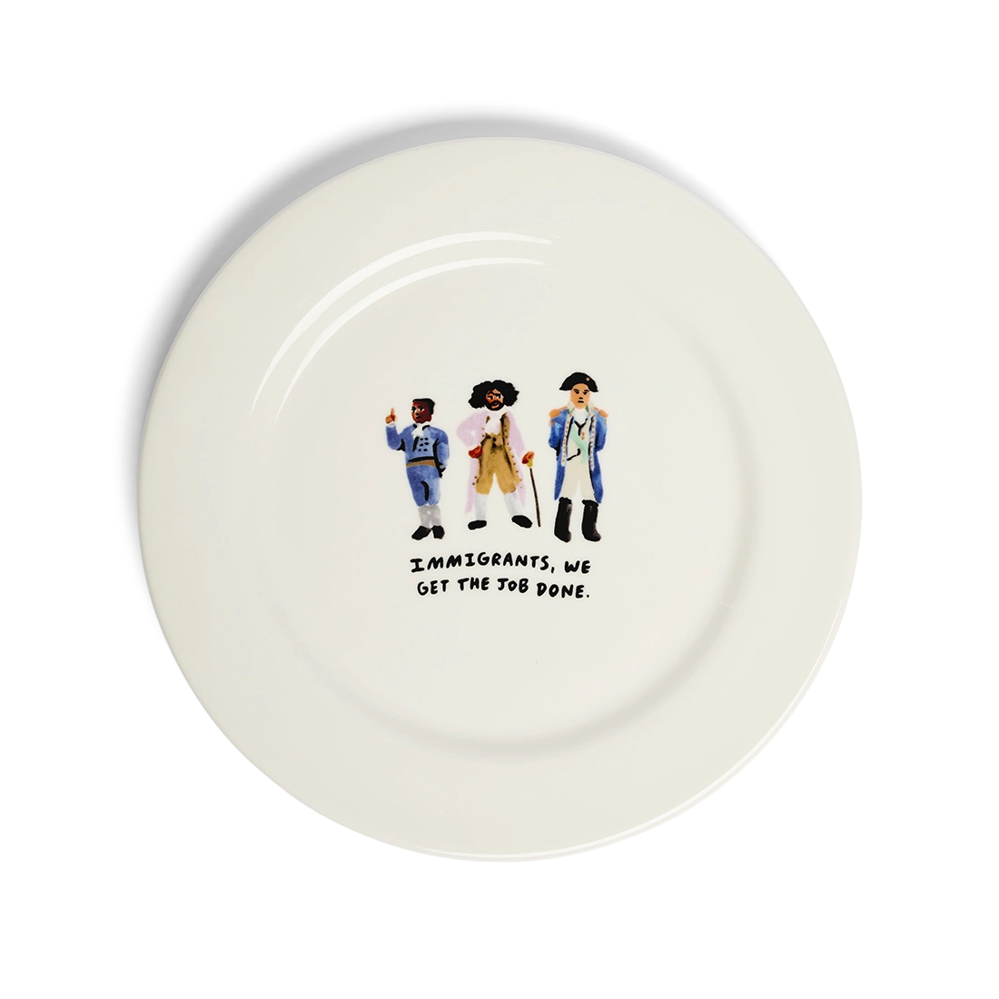 VEN-00090--Joyye Arts & Crafts CO LTD HAMILTON - IMMIGRANTS SIDE PLATE (7.12")