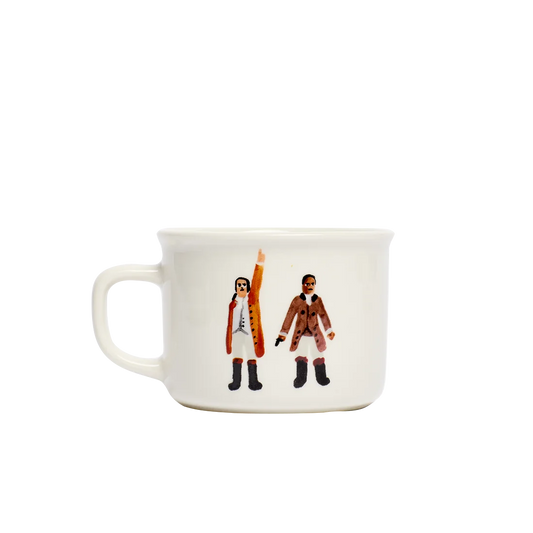 HAMILTON - TALK LESS SMILE MORE MUG (7.7OZ)
