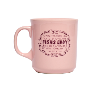 FE 40TH ANNIVERSARY MUG - PINK (15OZ)