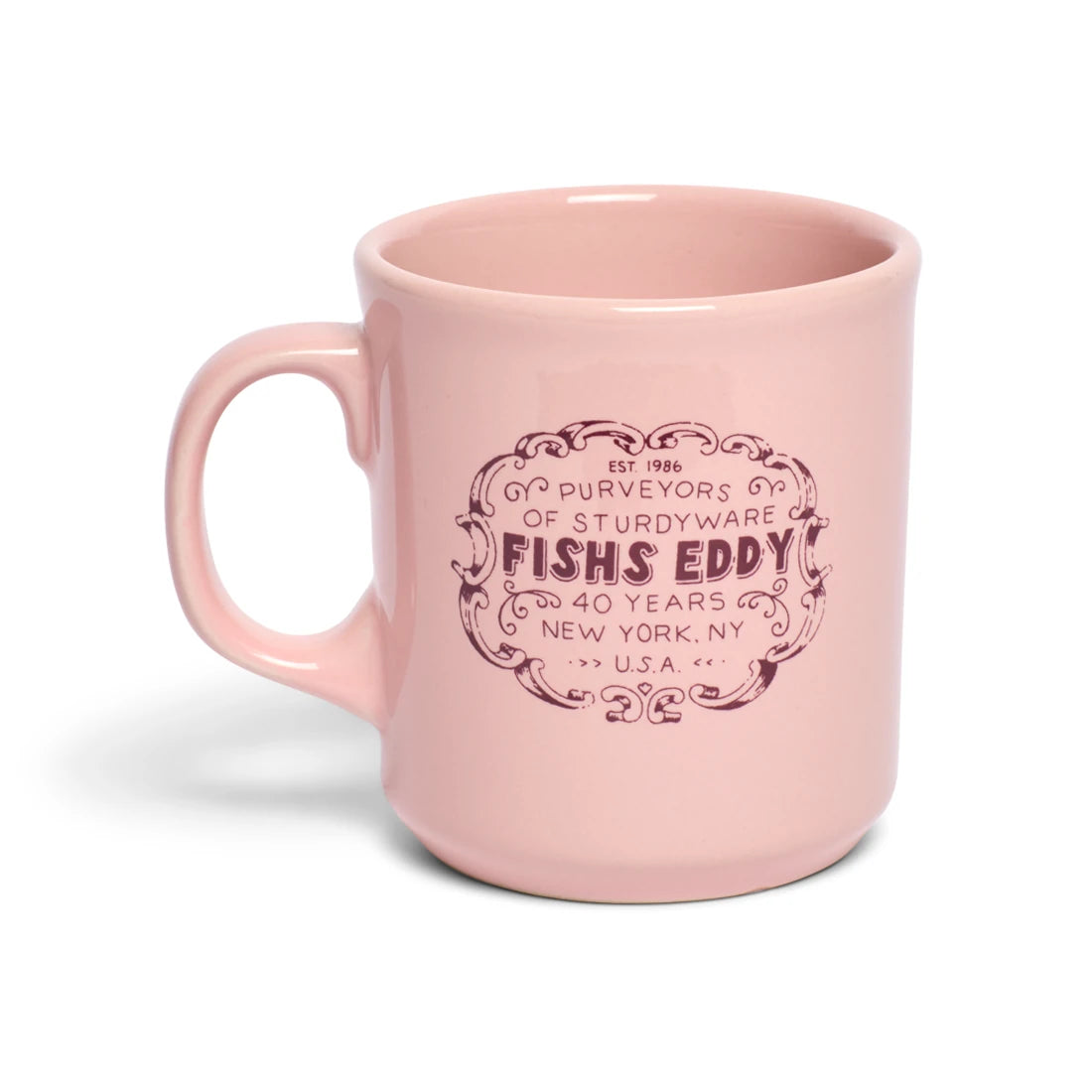 FE 40TH ANNIVERSARY MUG - PINK (15OZ)