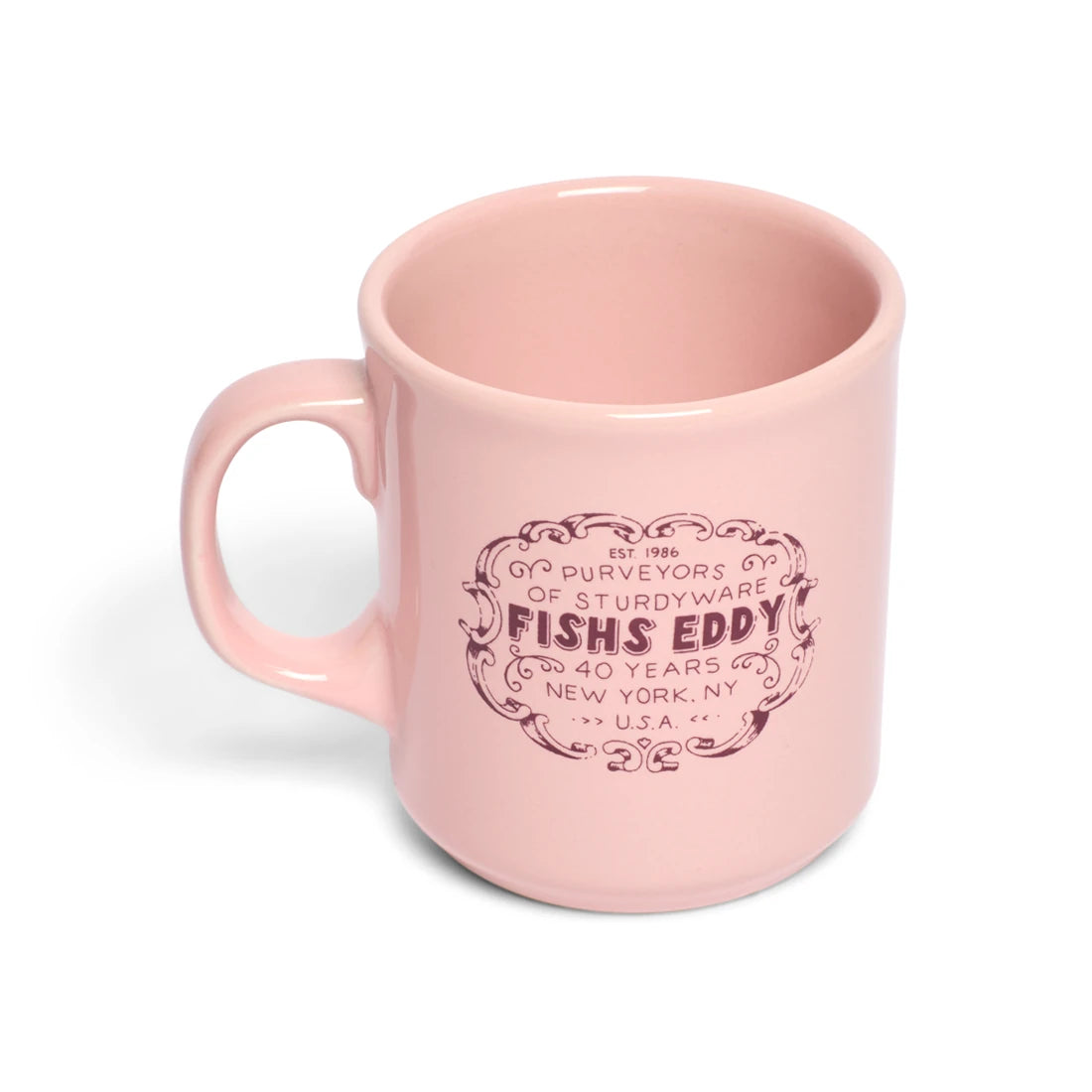 FE 40TH ANNIVERSARY MUG - PINK (15OZ)