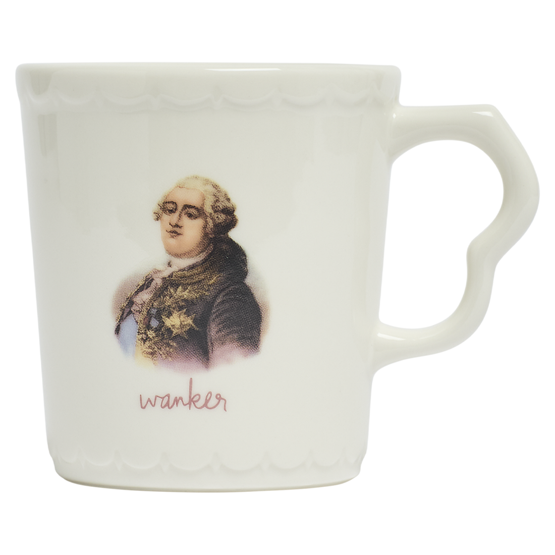 Fishs Eddy All in the Family Wanker Mug
