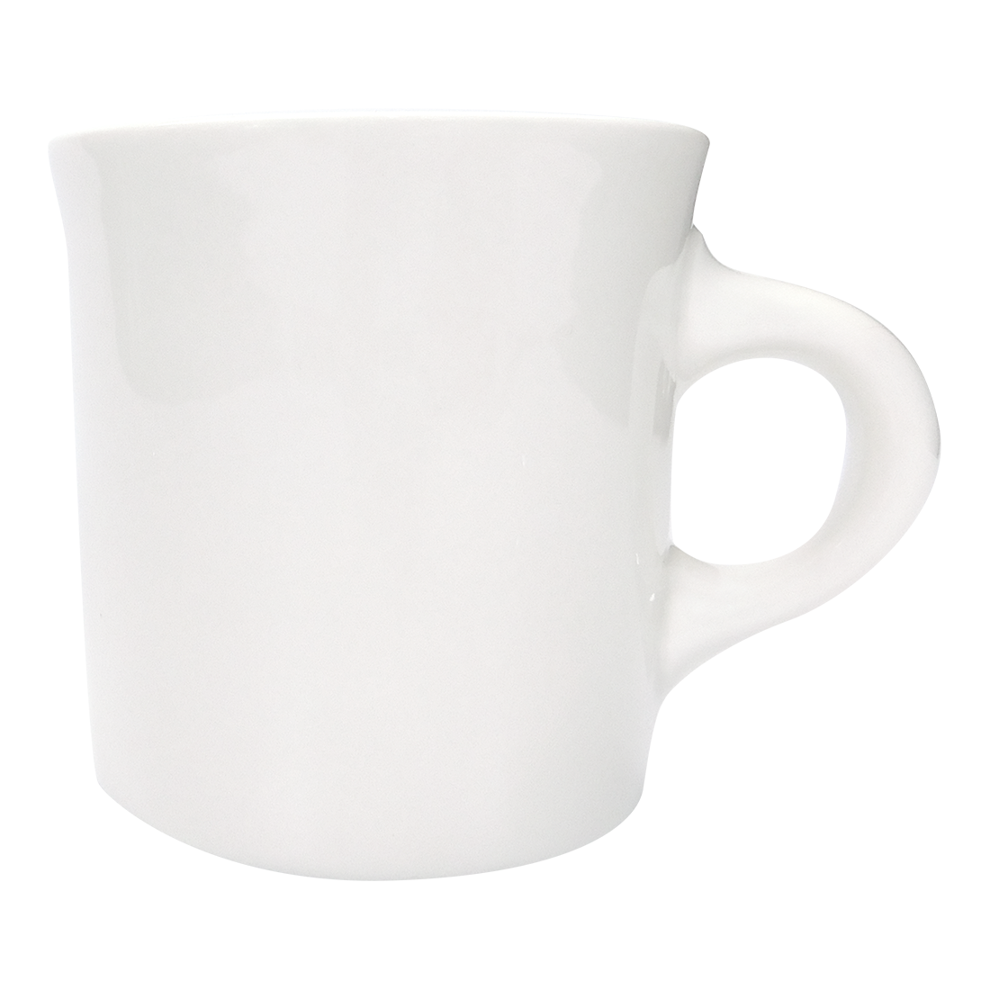 Diner Whites - Twelve Mug (12oz)