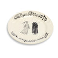 EDWARD GOREY - SKELETON LOVERS PLATE (8.25")
