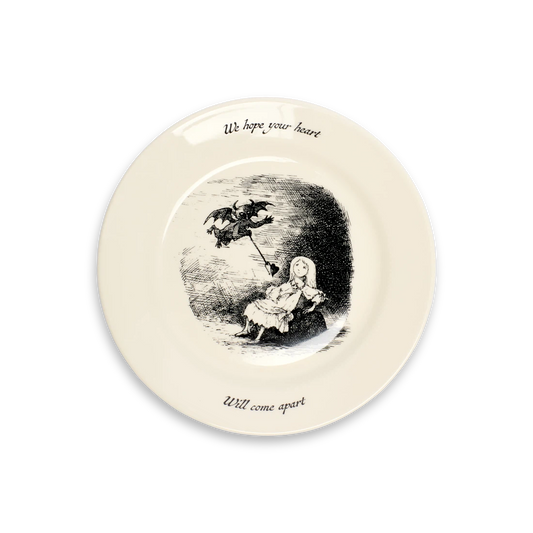 EDWARD GOREY - VALENTINES PLATE (8.25")