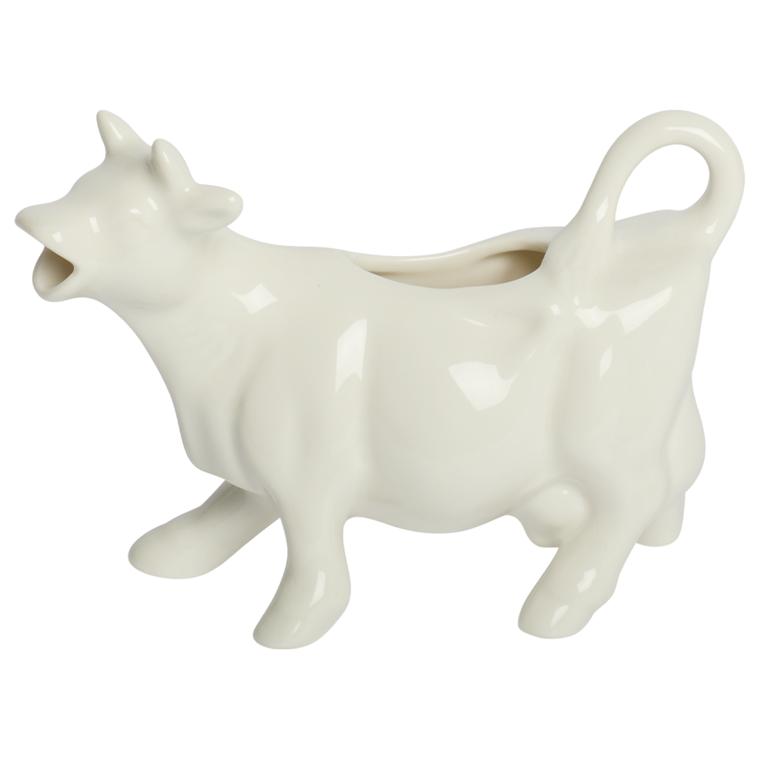 Farmers Market - Cow Creamer - White (6oz)