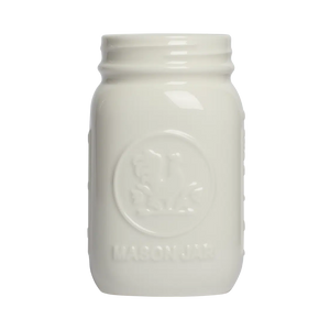 FARMERS MARKET - STANDARD MASON JAR - WHITE (16OZ)
