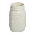 FARMERS MARKET - STANDARD MASON JAR - WHITE (16OZ)