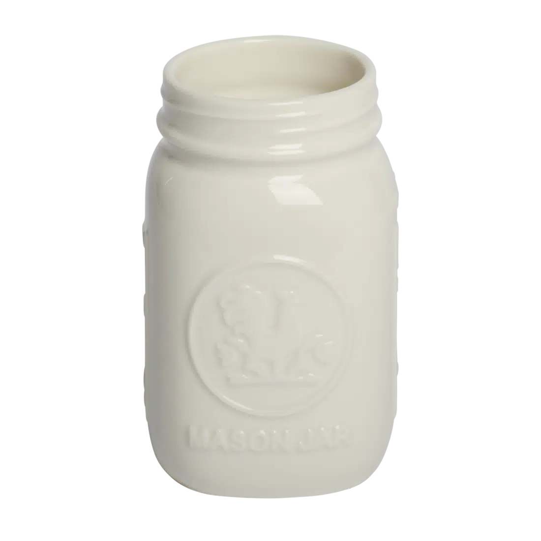 FARMERS MARKET - STANDARD MASON JAR - WHITE (16OZ)