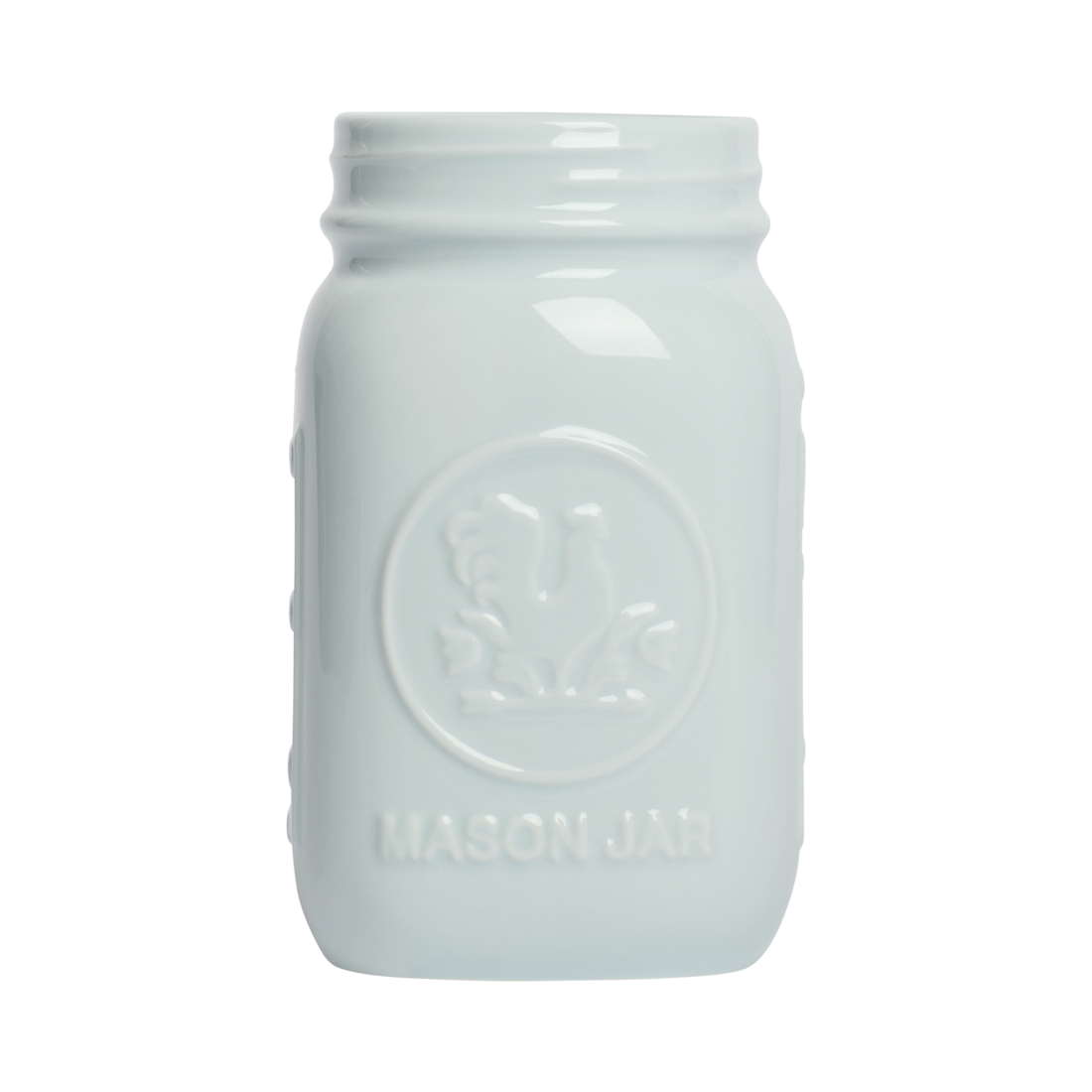 Farmers Market - Standard Mason Jar - Sky Blue (16oz)