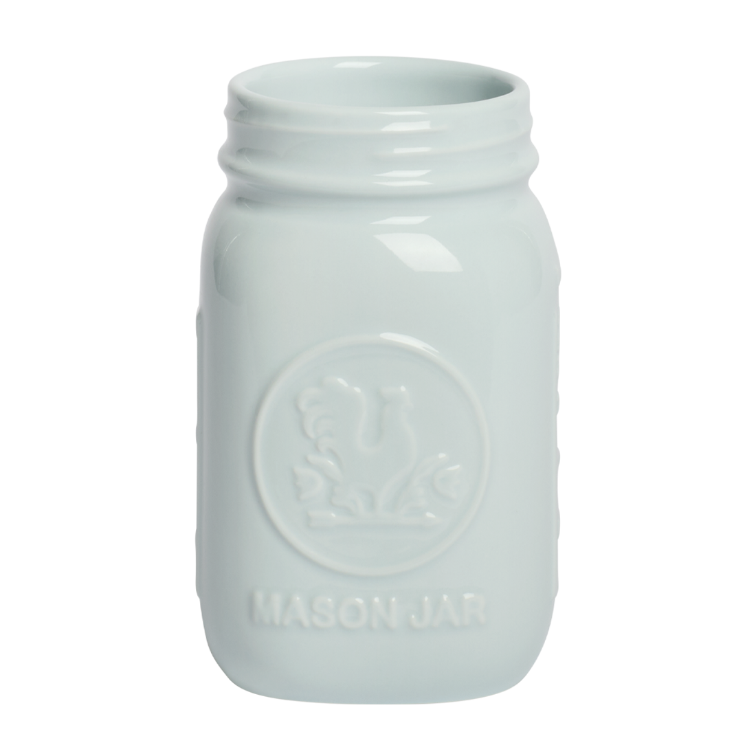 Farmers Market - Standard Mason Jar - Sky Blue (16oz)