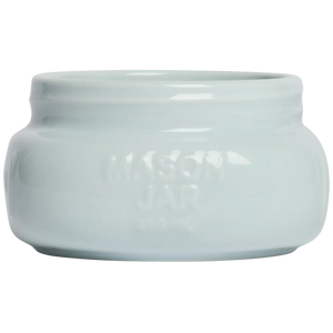 FARMERS MARKET - SHORT/WIDE MASON JAR - SKY BLUE (8OZ)
