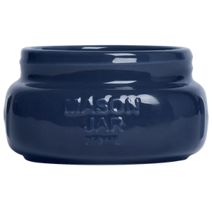 FARMERS MARKET - SHORT/WIDE MASON JAR - INDIGO (8OZ)