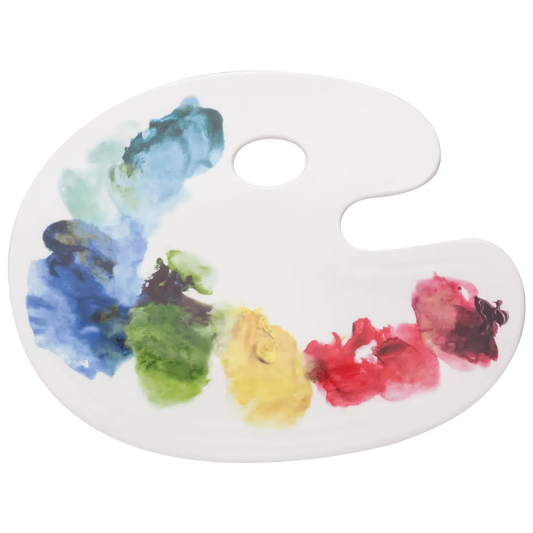 ARTIST PALETTE CHEESE TRAY (12"x15.25")