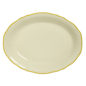 Sunshine Scallop - Oval Platter (12 5/8