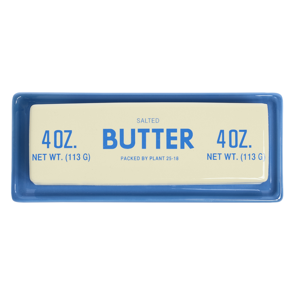 Fishs Eddy Butter Dish