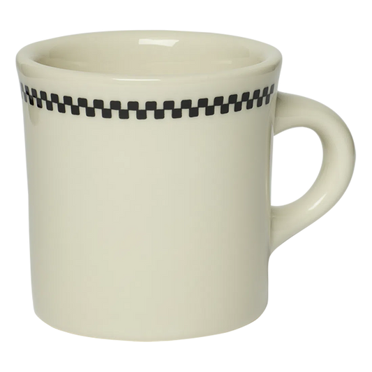 CHECKERBOARD - DINER MUG (8OZ)