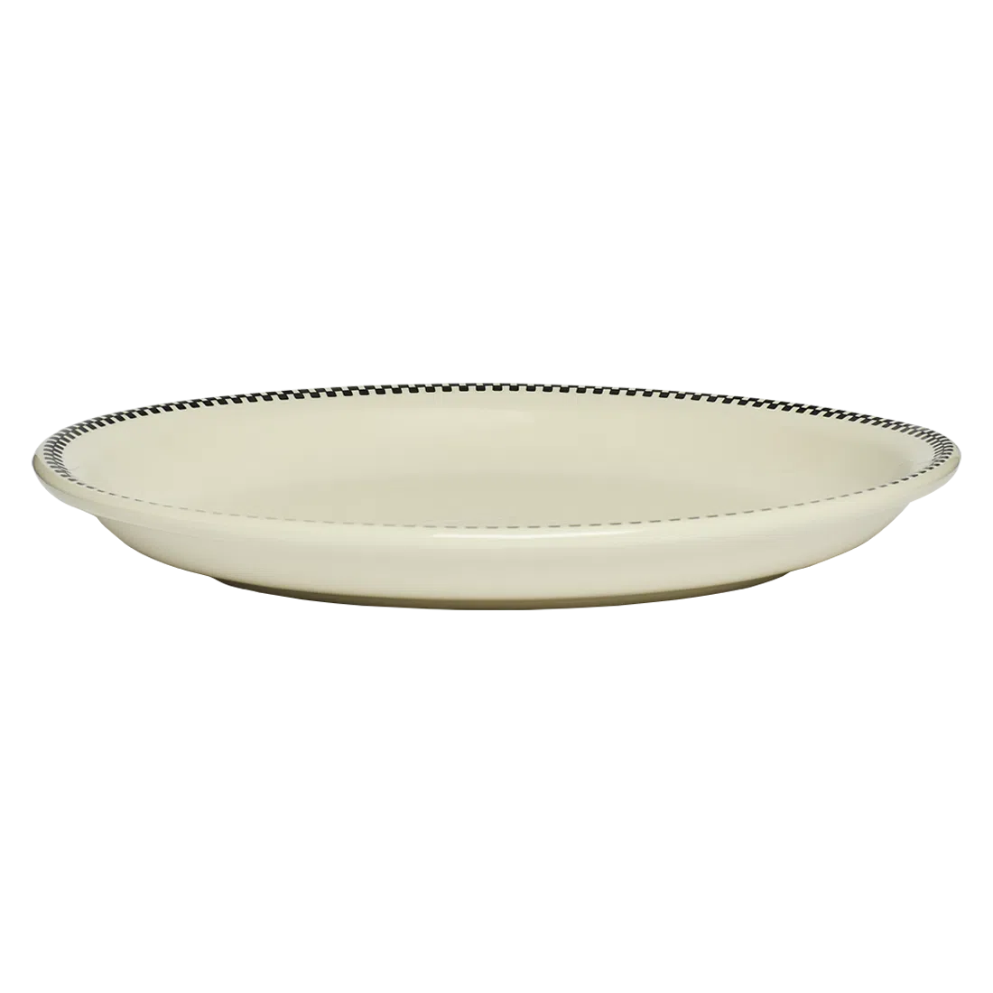 CHECKERBOARD - MEDIUM PLATTER (12.37")