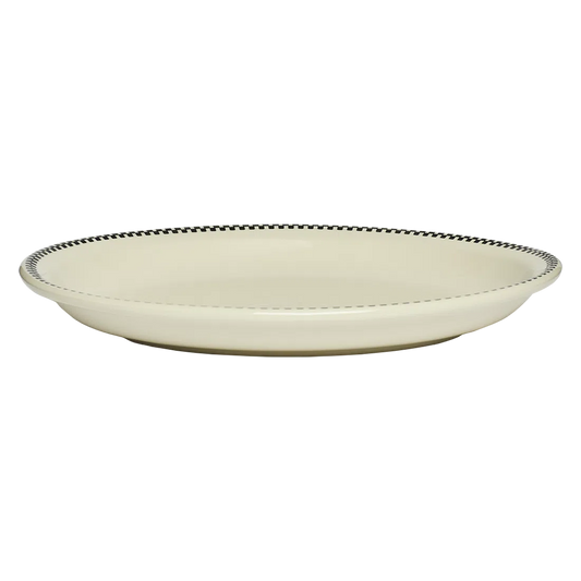 CHECKERBOARD - MEDIUM PLATTER (12.37")