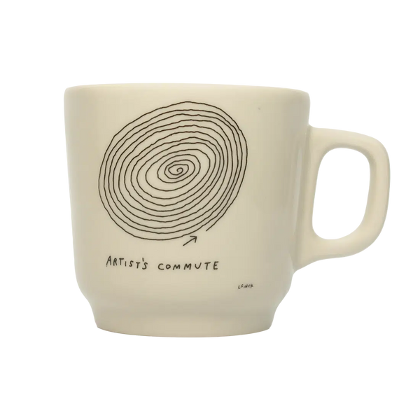 coffee time　スケボーランプ LIANA FINCK - ARTIST COMMUTE MUG (10OZ) – Fishs Eddy