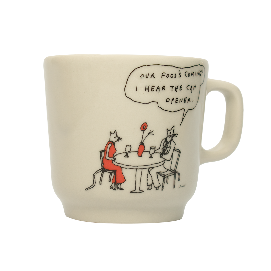 Liana Finck - Can Opener Mug (10oz)