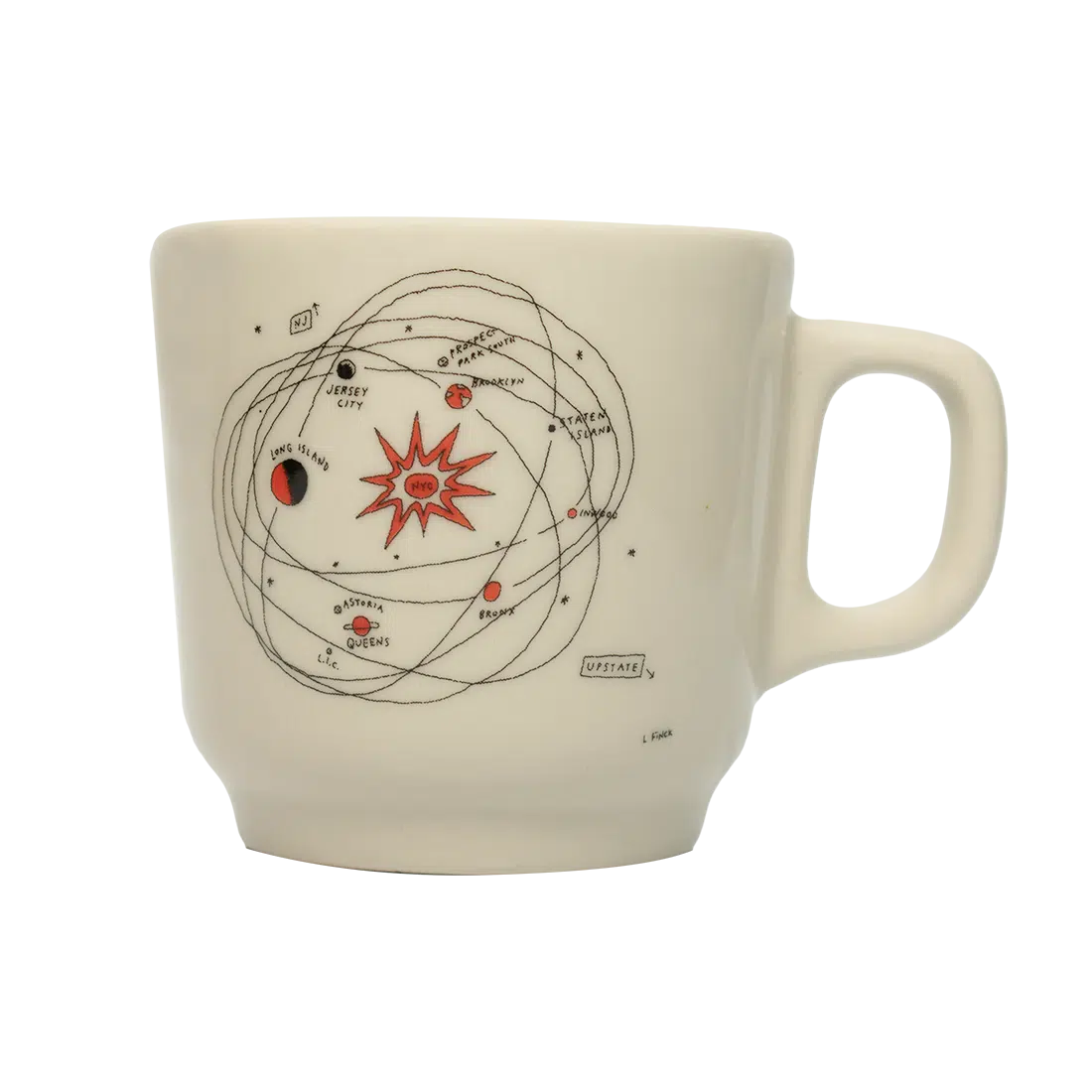 LIANA FINCK - PLANETS MUG (10OZ)