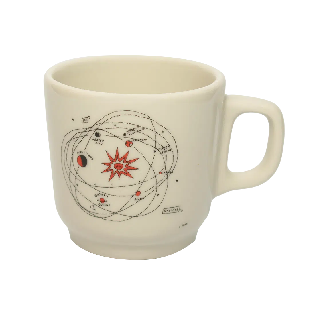 LIANA FINCK - PLANETS MUG (10OZ)