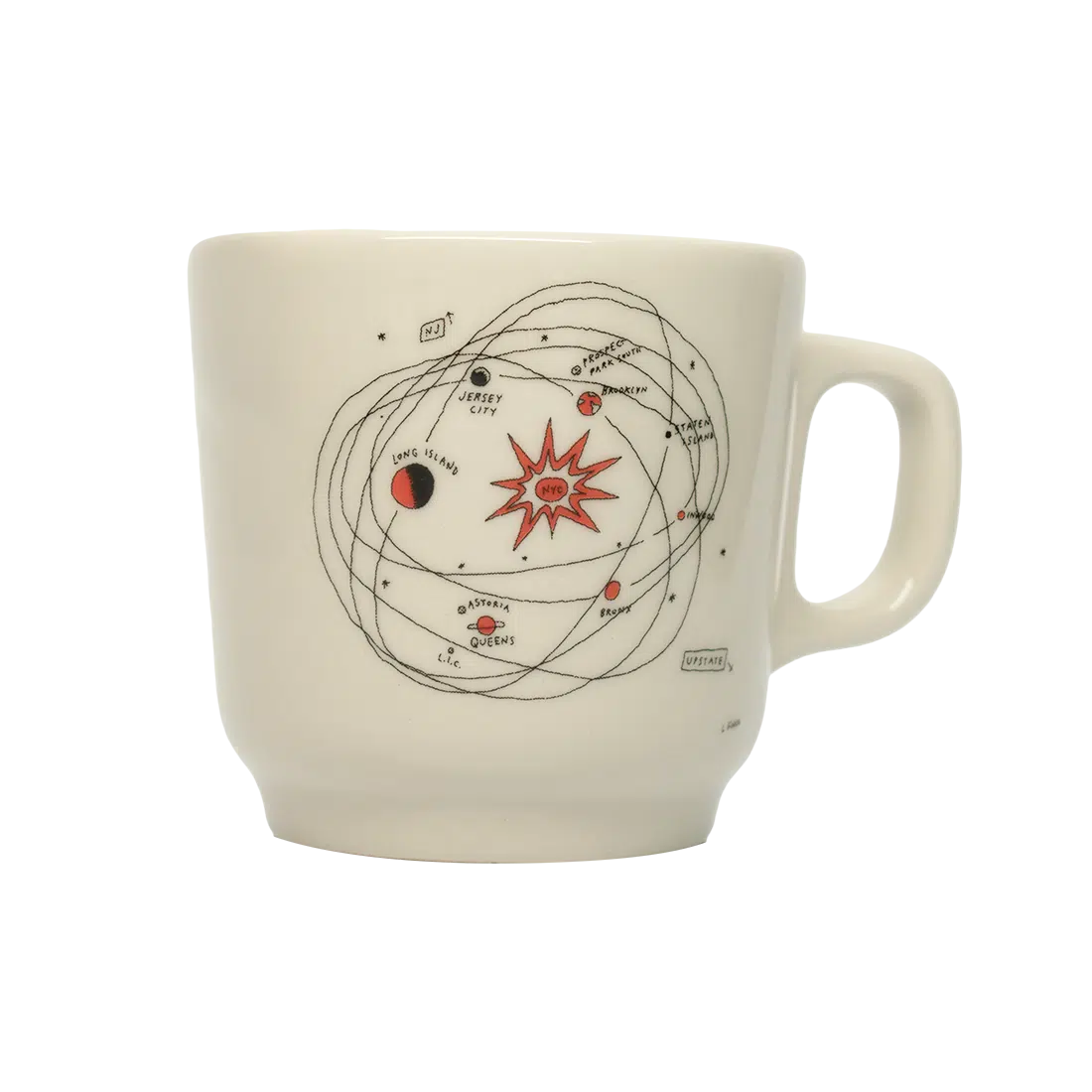LIANA FINCK - PLANETS MUG (10OZ)
