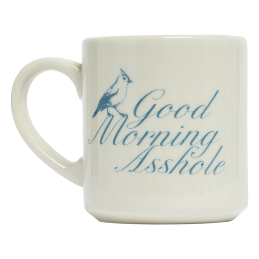 PLEASANTRIES - GOOD MORNING ASSHOLE MUG (10OZ)