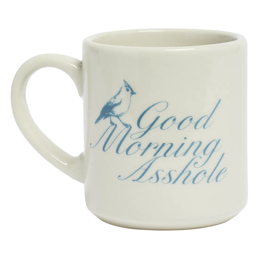 PLEASANTRIES - GOOD MORNING ASSHOLE MUG (10OZ)