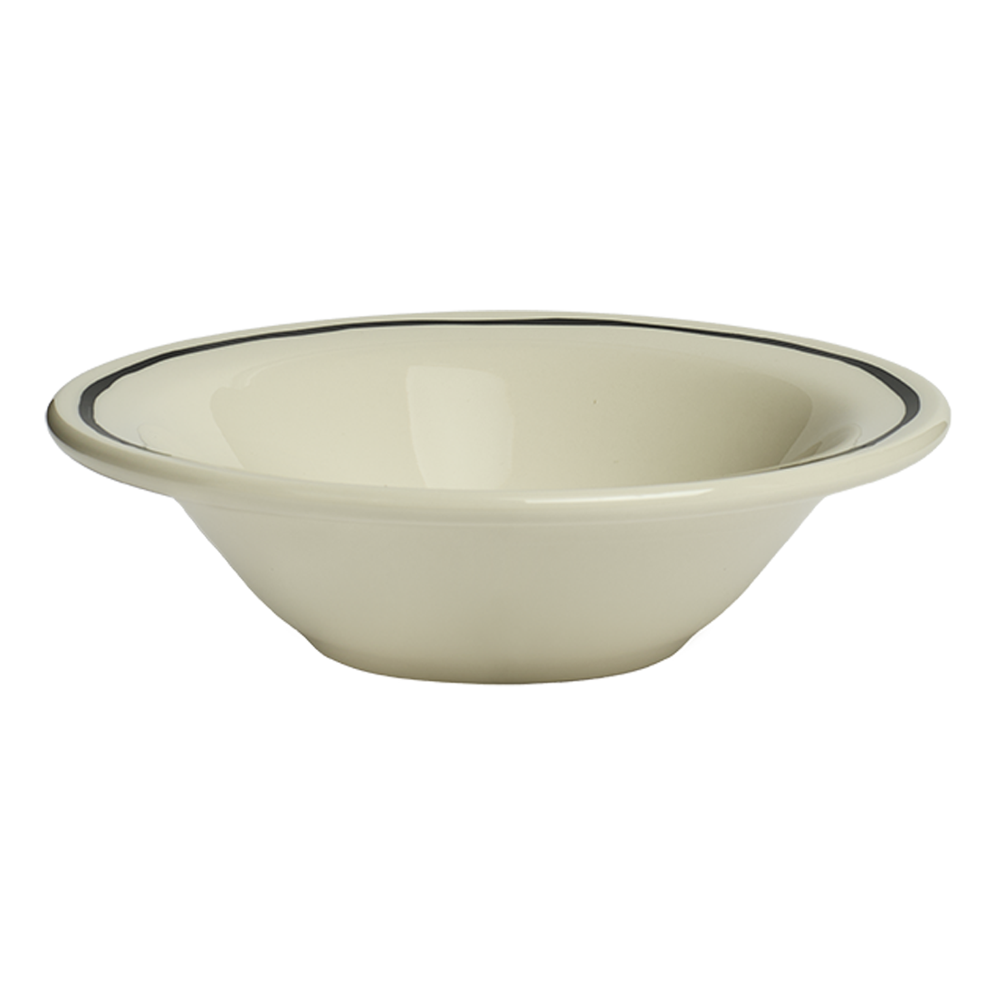 Sketched Line Black - Grapefruit Bowl (9oz)