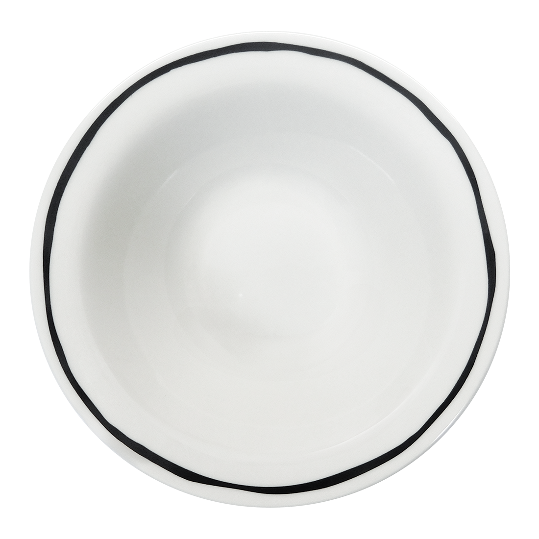 Sketched Line Black - Grapefruit Bowl (9oz)