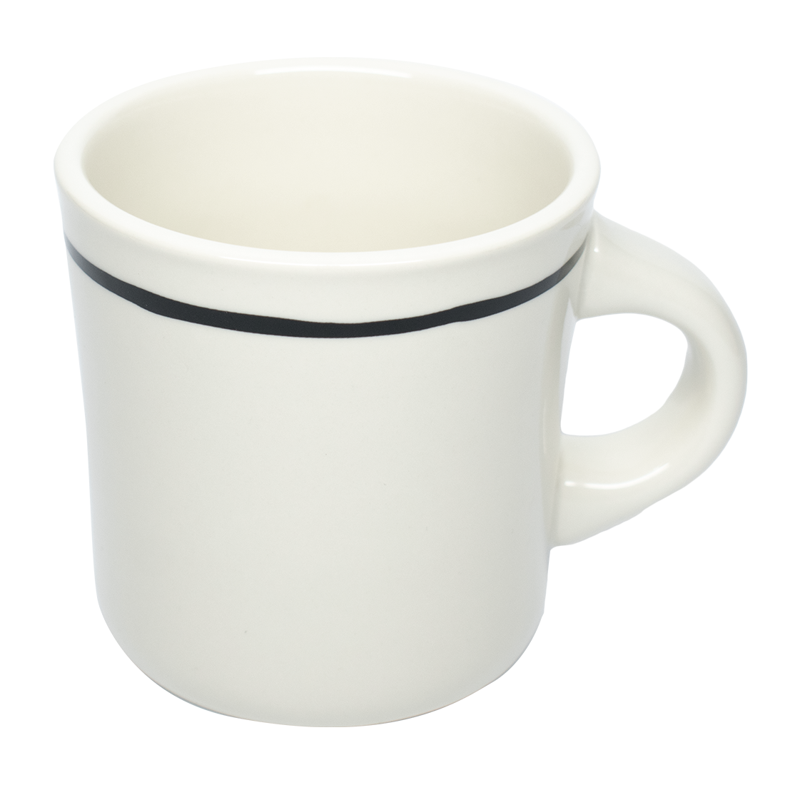 Sketched Line Black - Diner Mug (13oz)