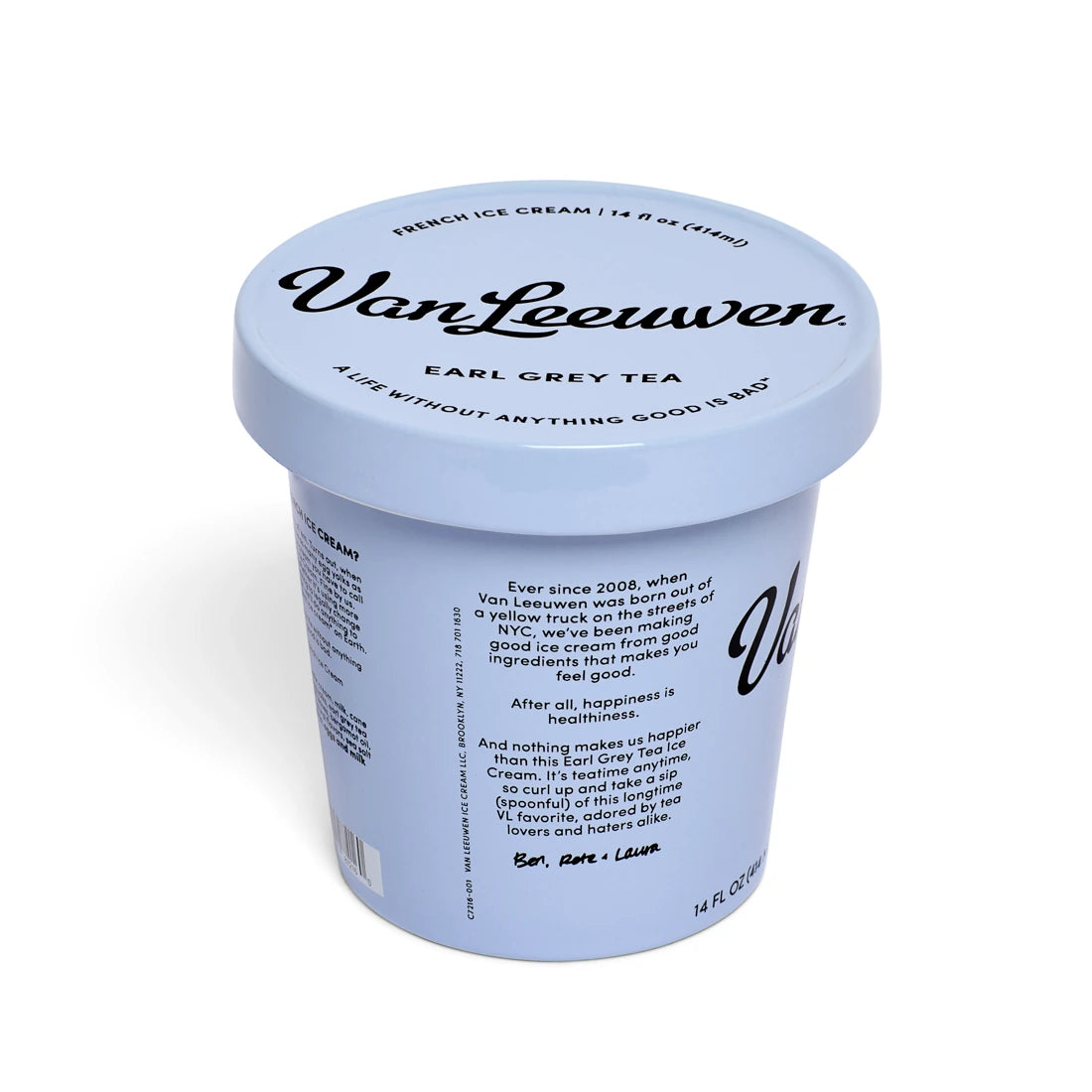 VAN LEEUWEN PINT - EARL GREY TEA