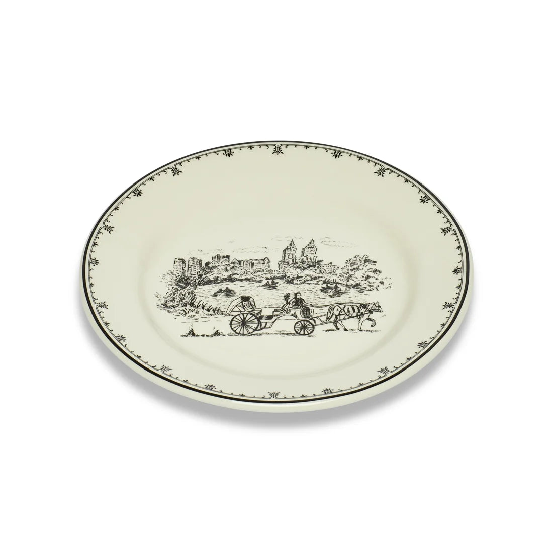 NYC TOILE - CENTRAL PARK PLATE (8.25")