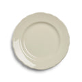 SCALLOPED WHITES - APP PLATE (7.25")