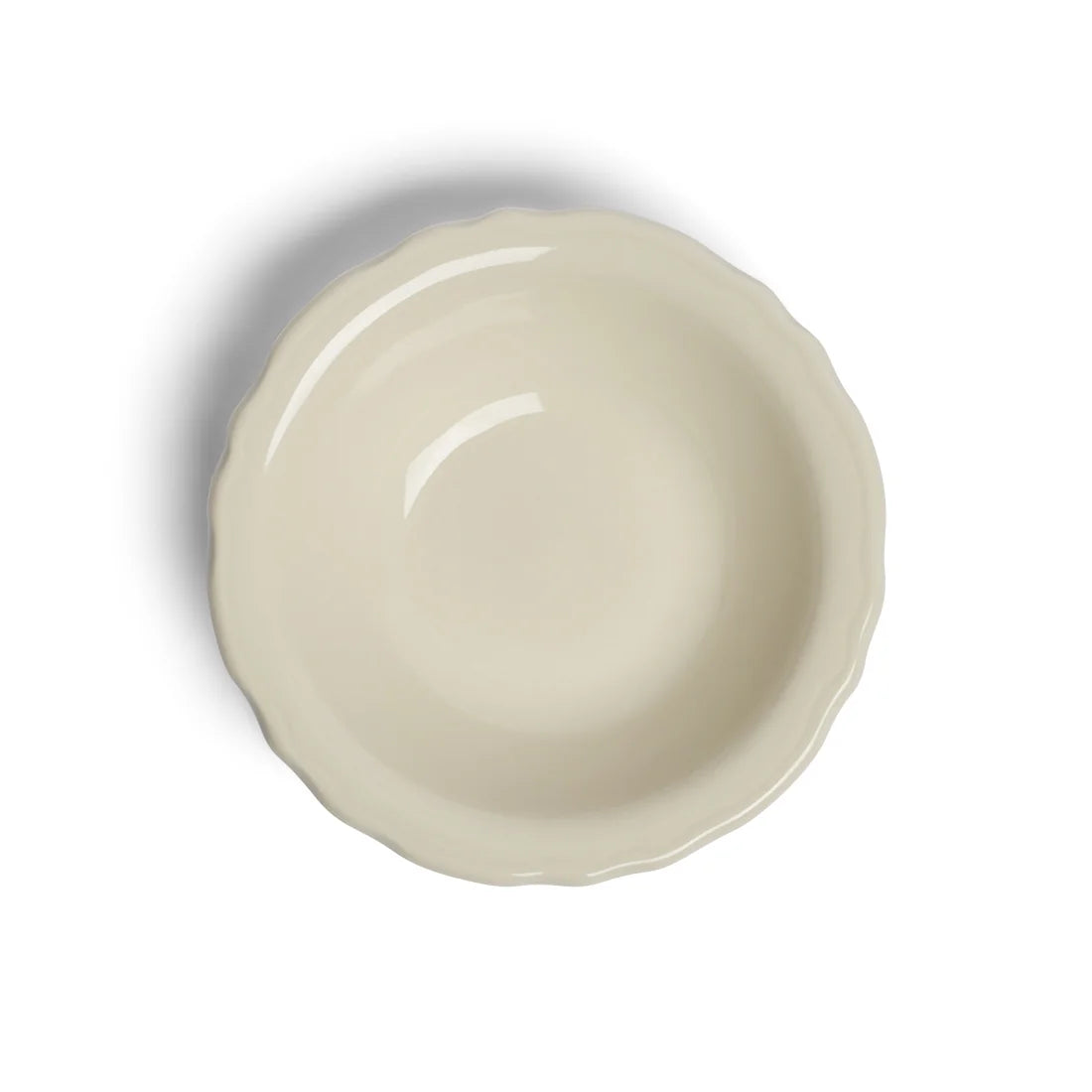 SCALLOPED WHITES - FRUIT BOWL 3.75OZ)